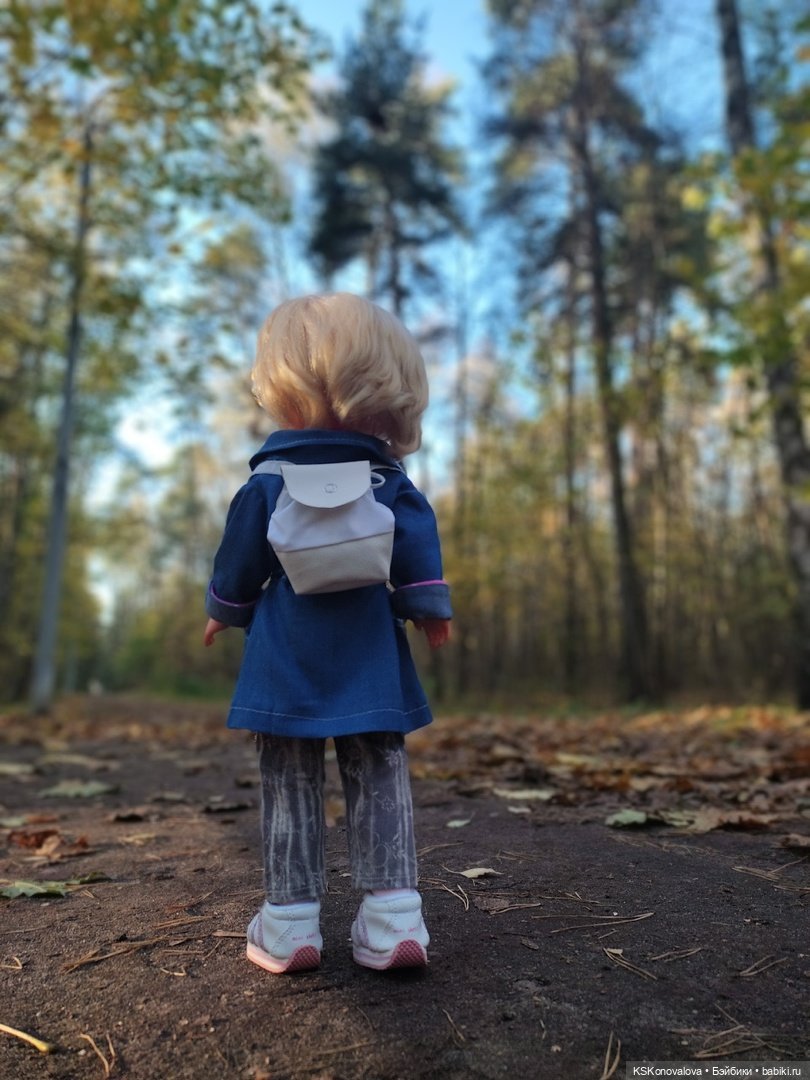 Свершилось - Первая в её жизни прогулка