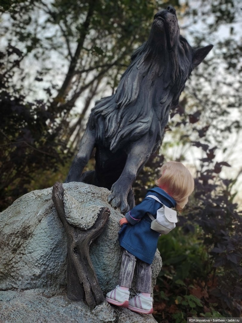 Свершилось - Первая в её жизни прогулка