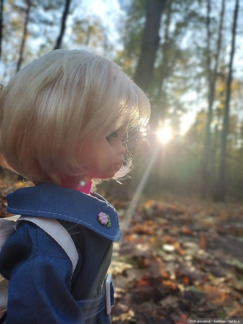 Свершилось - Первая в её жизни прогулка