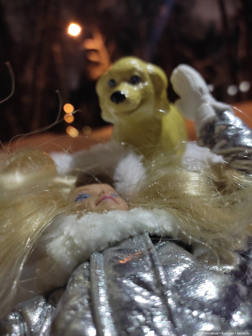 После снегопада — Куклы Barbie (Барби): Looks