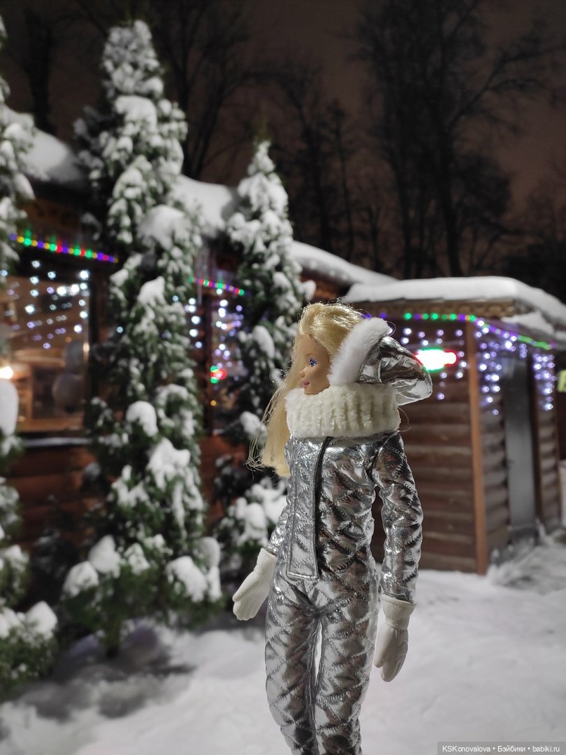 После снегопада — Куклы Barbie (Барби): Looks