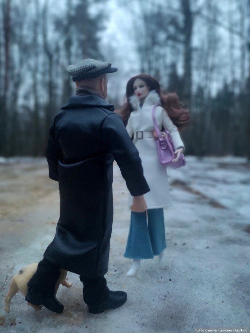 Дама с собачкой и мужик в кепке (фото 8)