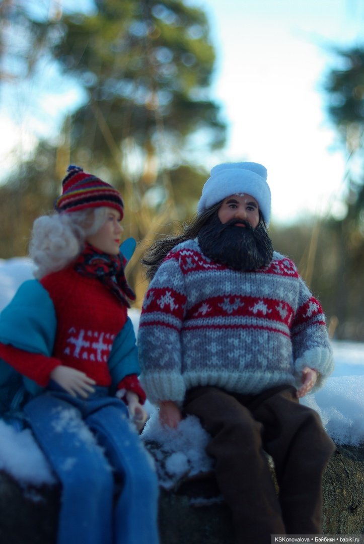 Семейный альбом. Лыжню предпенсионерам
