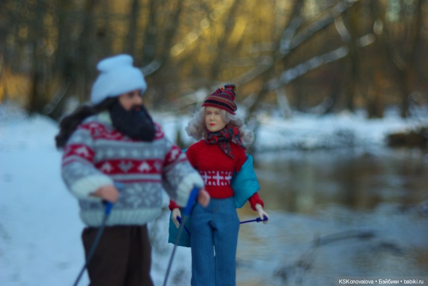 Семейный альбом. Лыжню предпенсионерам