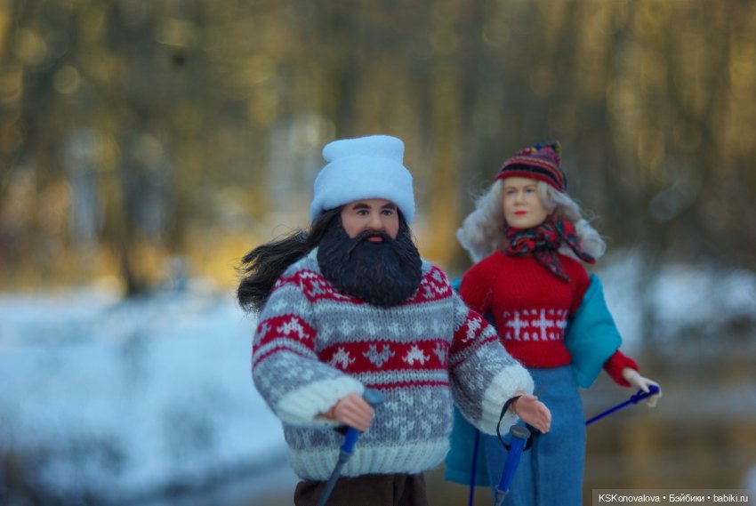 Семейный альбом. Лыжню предпенсионерам