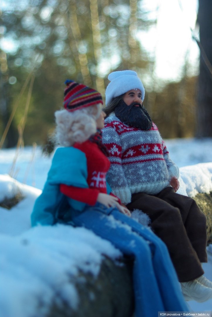 Семейный альбом. Лыжню предпенсионерам