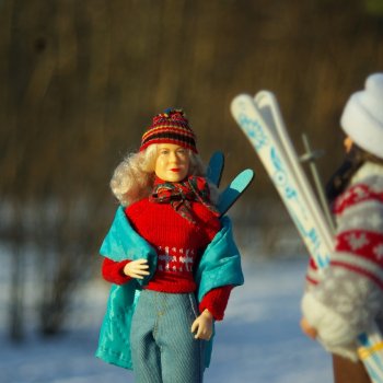 Семейный альбом. Лыжню предпенсионерам!