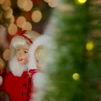 Рождественский сочельник и Barbie Holiday sisters 1999