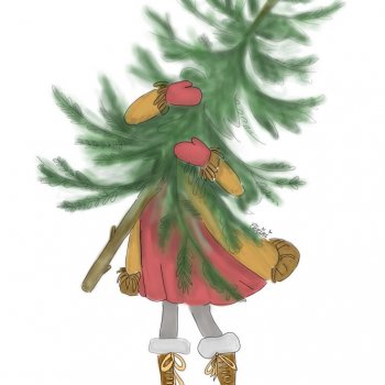 Лед тронулся или праздник убирания новогодней елки