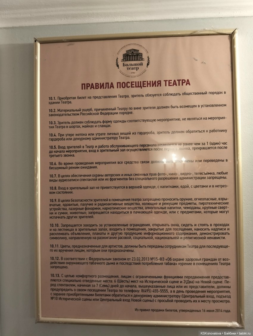 ПЕШКОМ 1:6 Билет в Большой ч.2