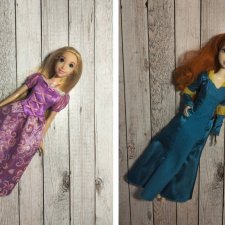 Куклы Принцессы Mattel (Мерида/Рапунцель)