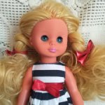 Кукла ГДР СССР Biggi блондинка 31 см