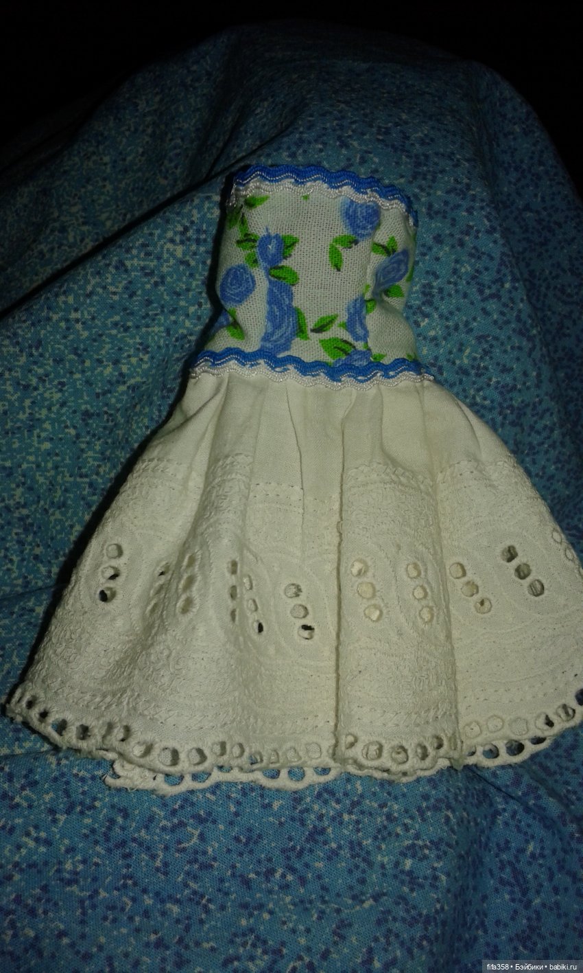 современный сарафан из хлопка