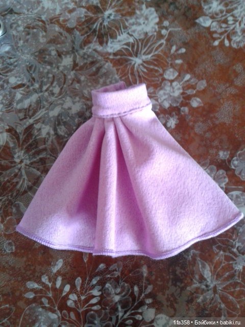 юбка из трикотажа (пример)