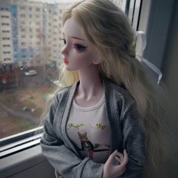 Капли на стекле