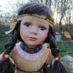 5500 сегодня!Красивая индейская девочка