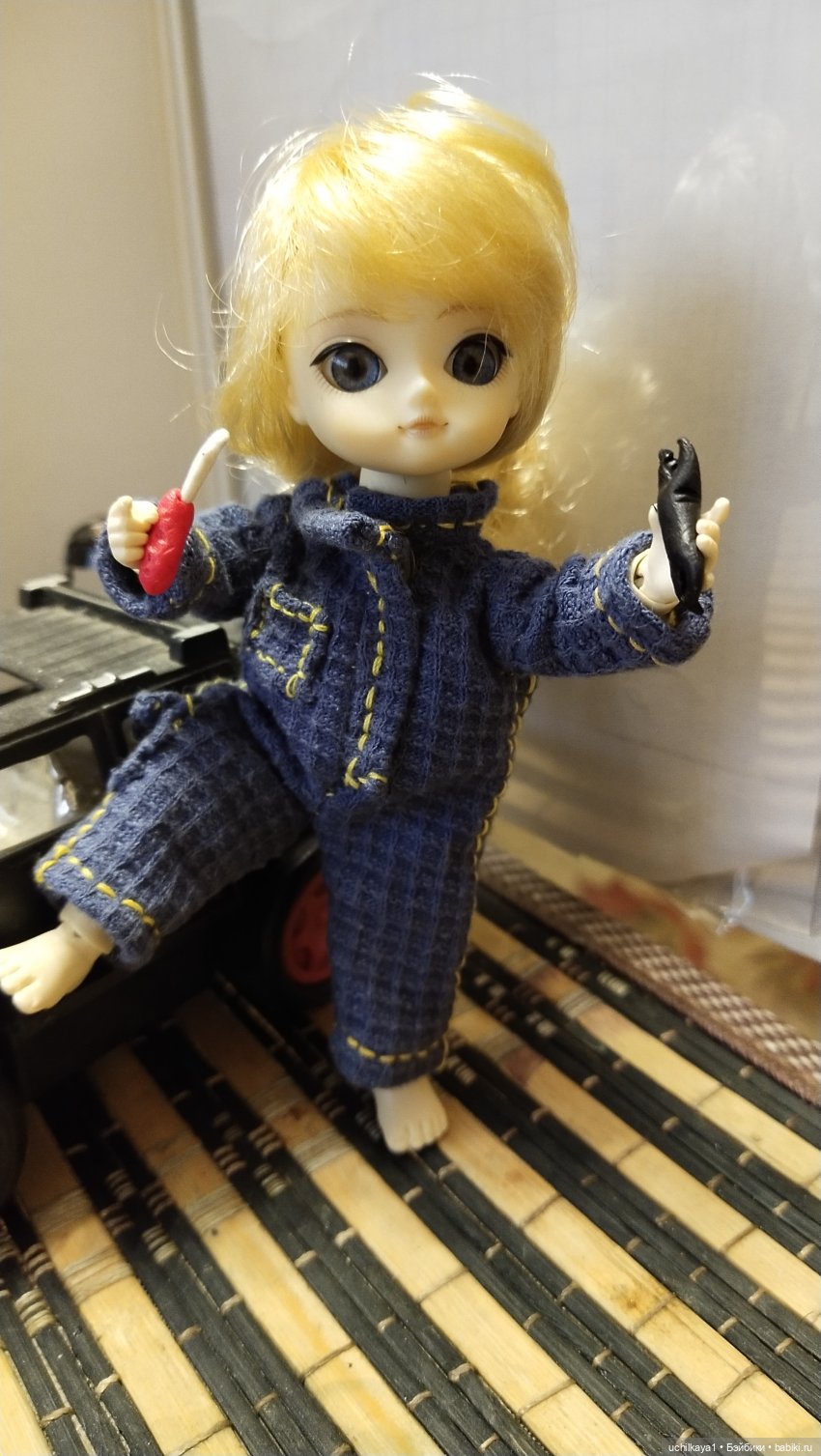 Мой маленький механик — Куклы Ai Doll и Pangju (Панджу): Tiny BJD (БЖД) (фото 9)