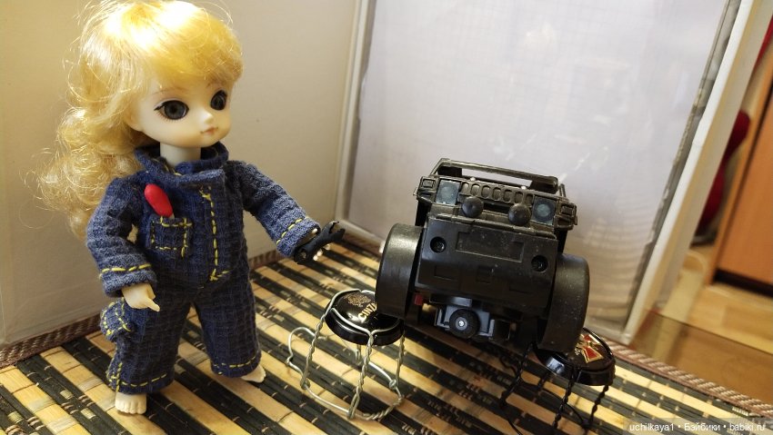 Мой маленький механик — Куклы Ai Doll и Pangju (Панджу): Tiny BJD (БЖД) (фото 3)