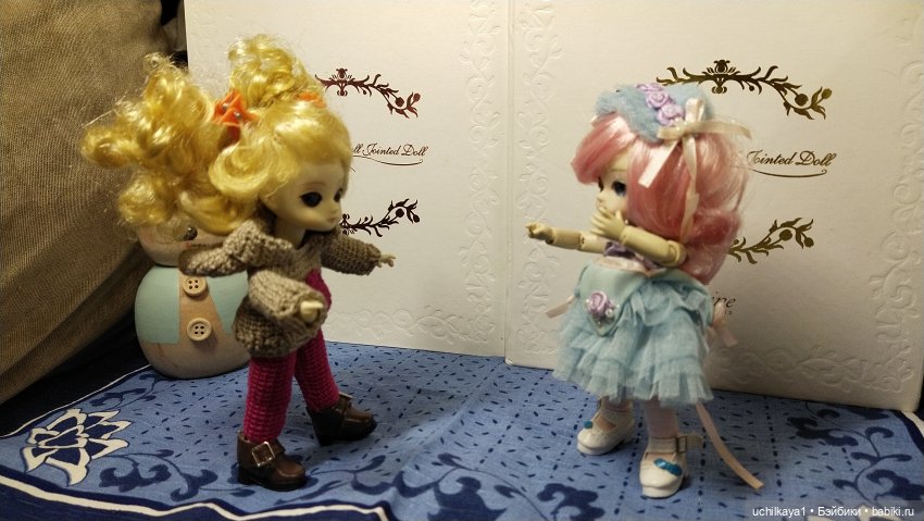 А у нас радость! Сестрёнка Миры приехала