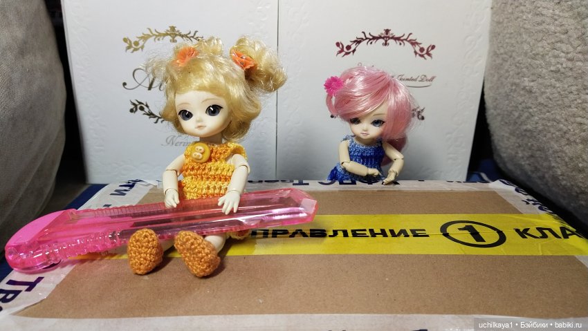 Мире прислали подарки — Куклы Ai Doll и Pangju (Панджу): Tiny BJD (БЖД)