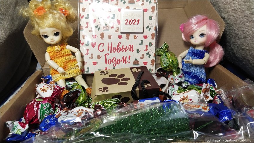 Мире прислали подарки — Куклы Ai Doll и Pangju (Панджу): Tiny BJD (БЖД) (фото 2)