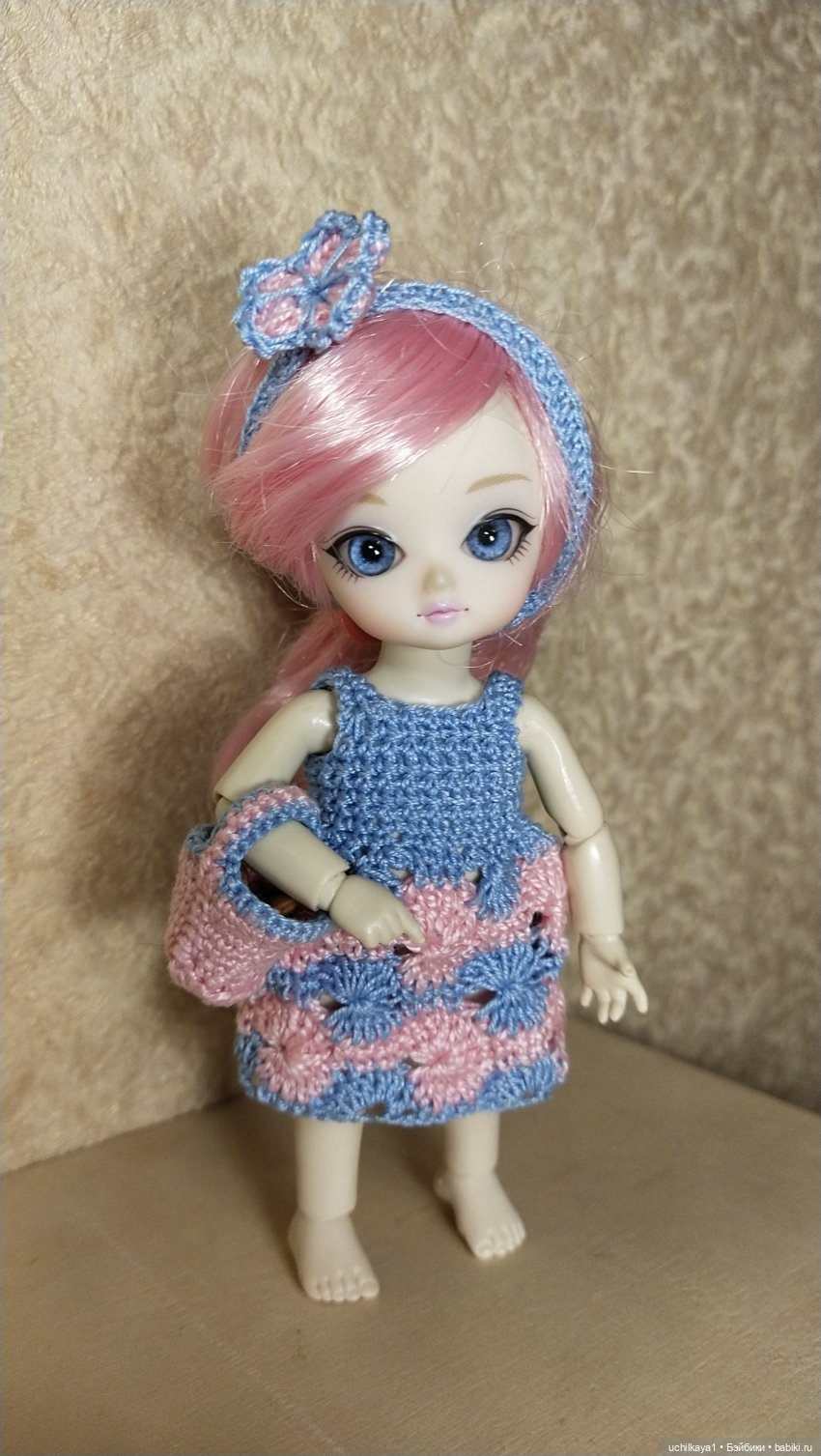 Миркины вязалки — Вяжу крючком и спицами на куколок A (фото 3)