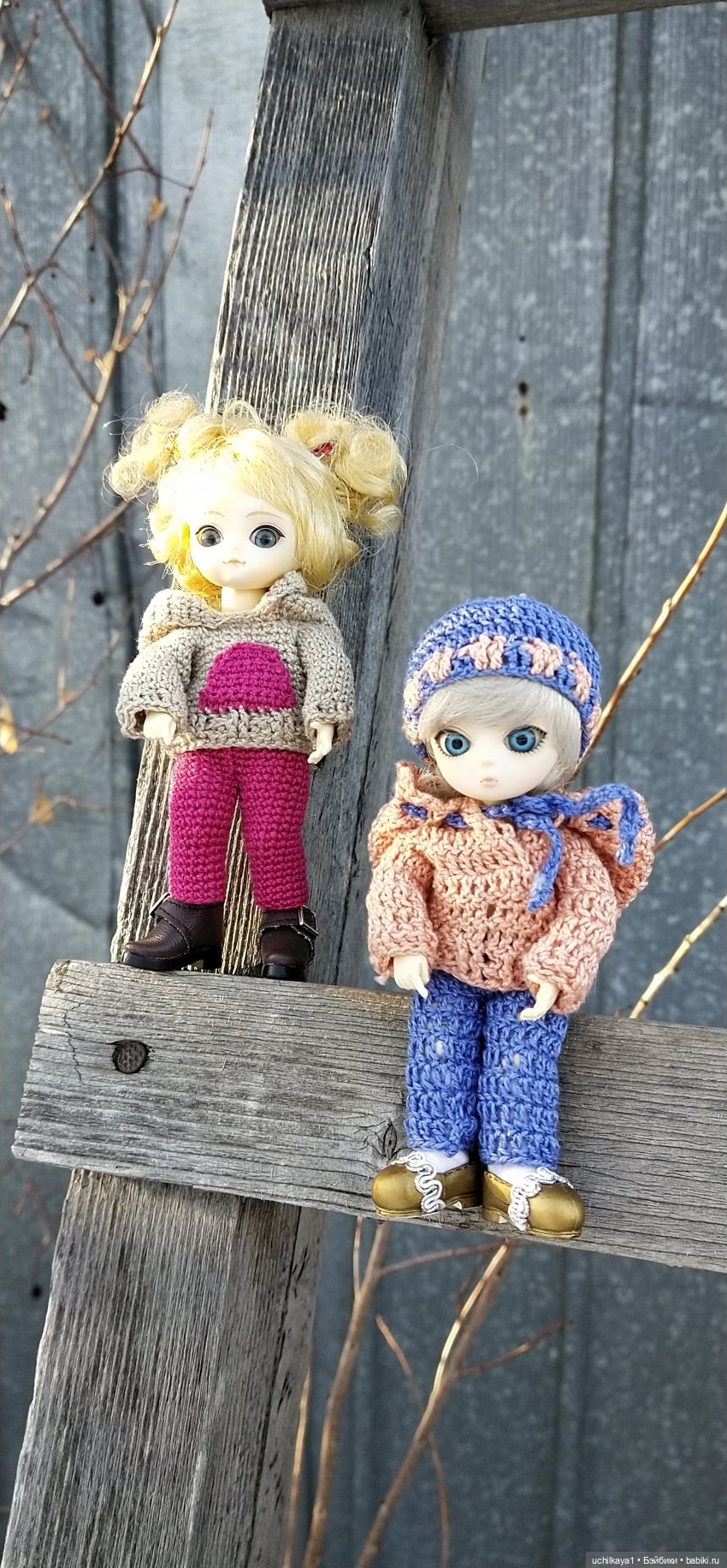 Мирка и Ко. А мы гуляем — Куклы Ai Doll и Pangju (Панджу): Tiny BJD (БЖД) (фото 2)