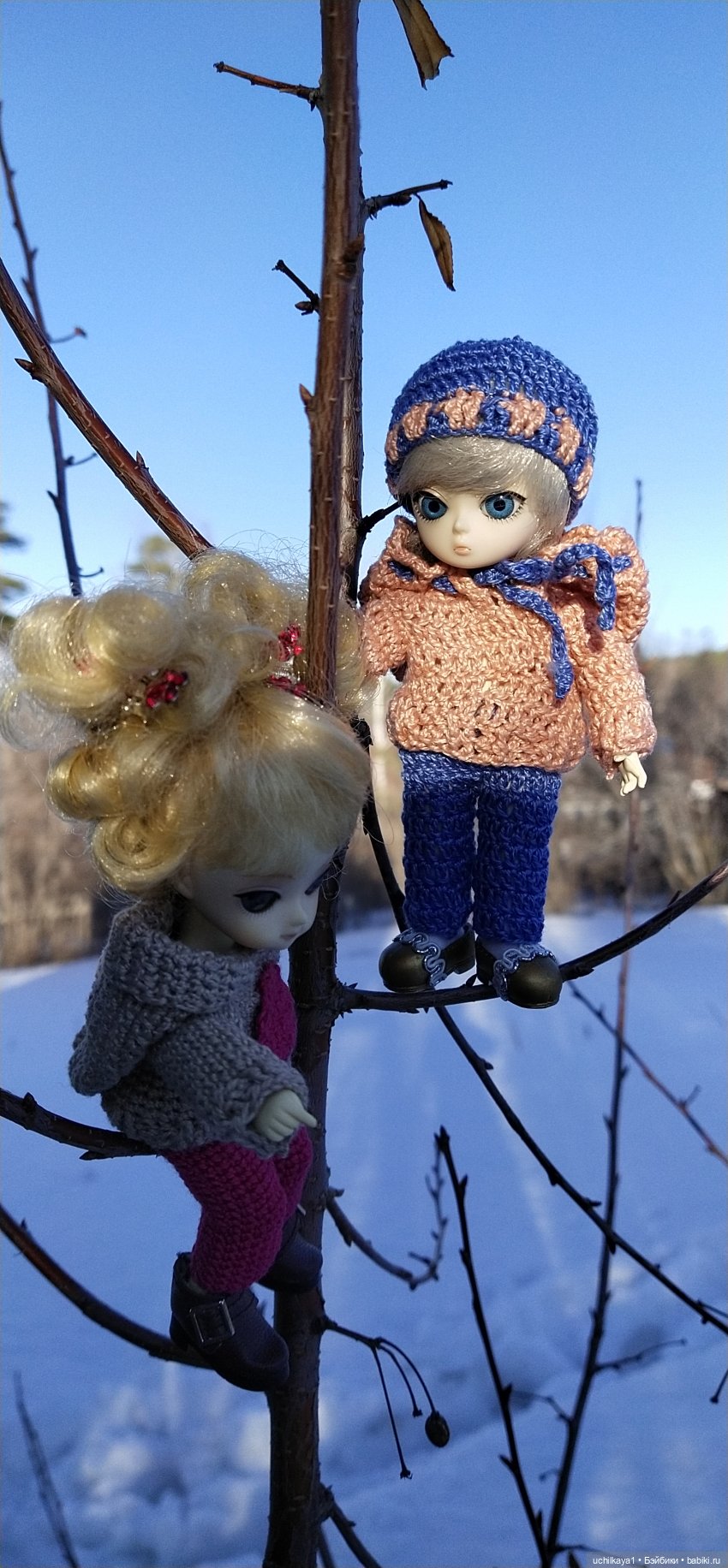 Мирка и Ко. А мы гуляем — Куклы Ai Doll и Pangju (Панджу): Tiny BJD (БЖД) (фото 6)
