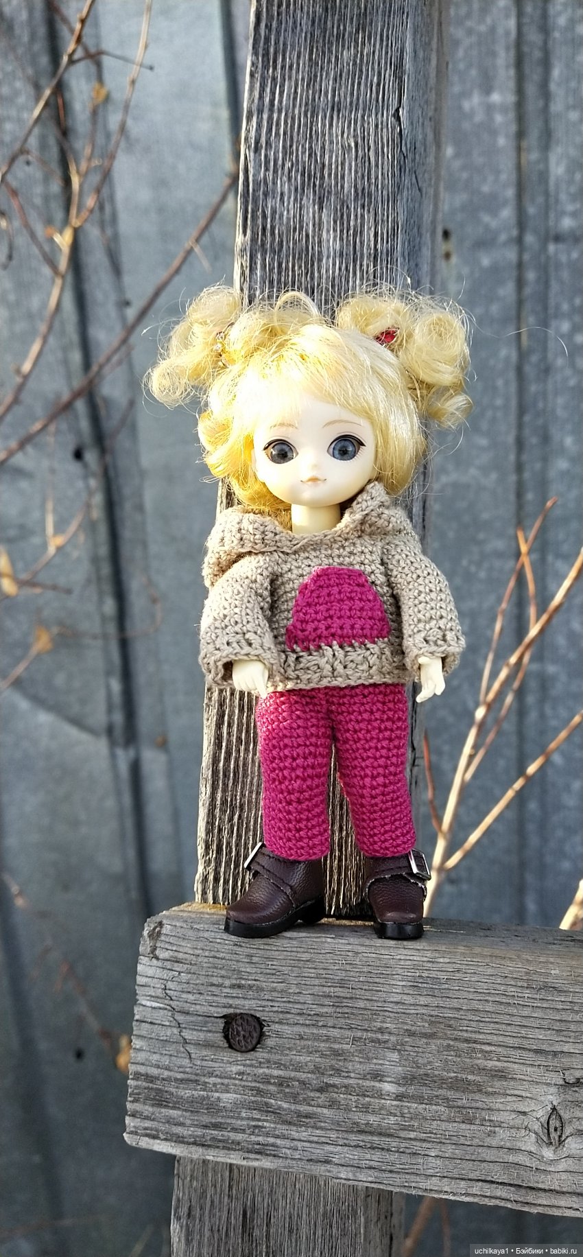 Мирка и Ко. А мы гуляем — Куклы Ai Doll и Pangju (Панджу): Tiny BJD (БЖД) (фото 4)