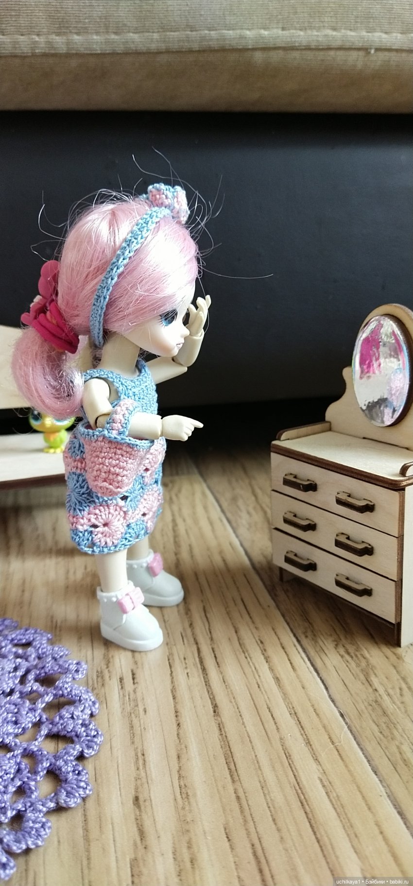 Мирка и Ко. Сидим дома — Куклы Ai Doll и Pangju (Панджу): Tiny BJD (БЖД) (фото 4)