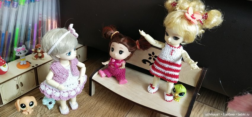 Мирка и Ко. Сидим дома — Куклы Ai Doll и Pangju (Панджу): Tiny BJD (БЖД) (фото 3)