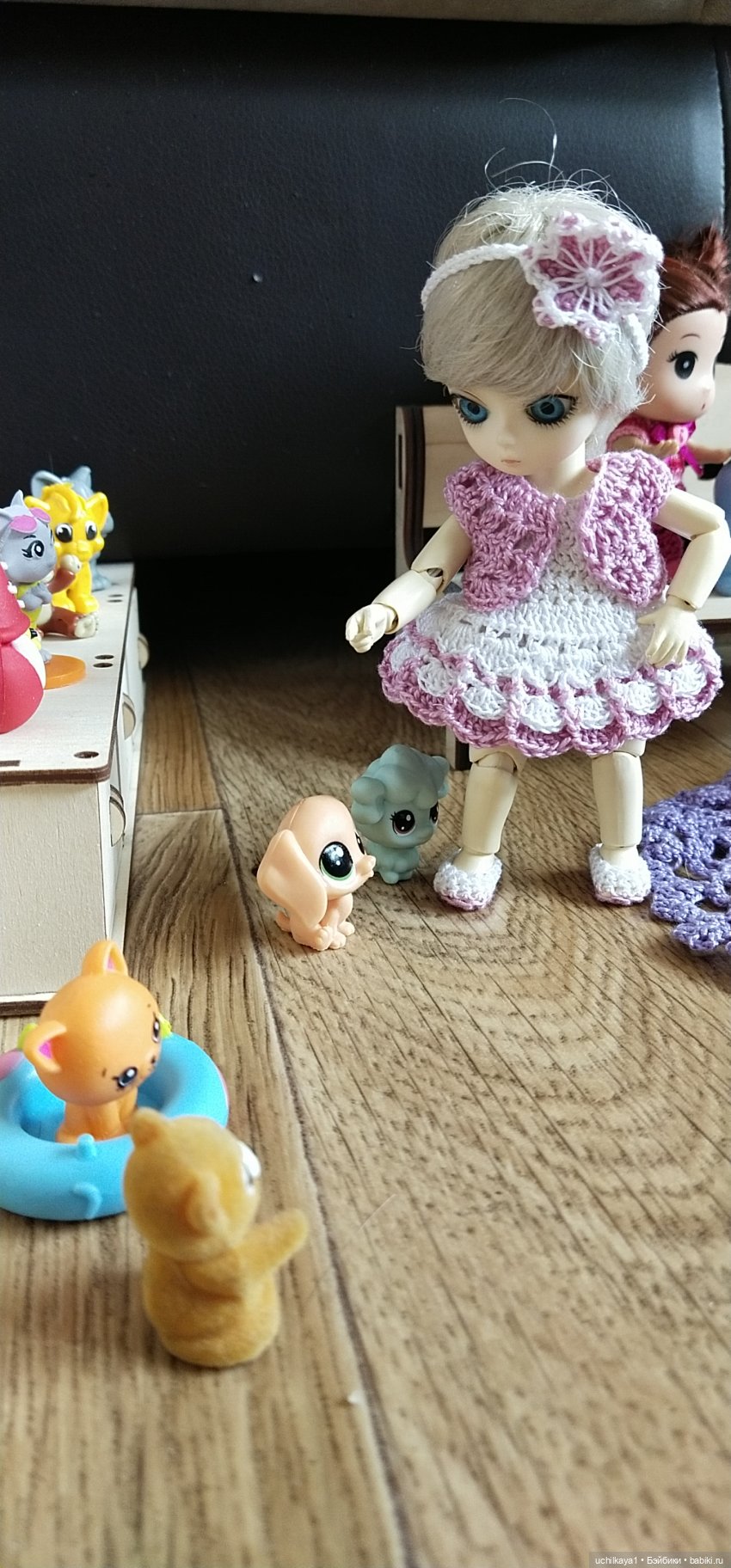 Мирка и Ко. Сидим дома — Куклы Ai Doll и Pangju (Панджу): Tiny BJD (БЖД) (фото 6)