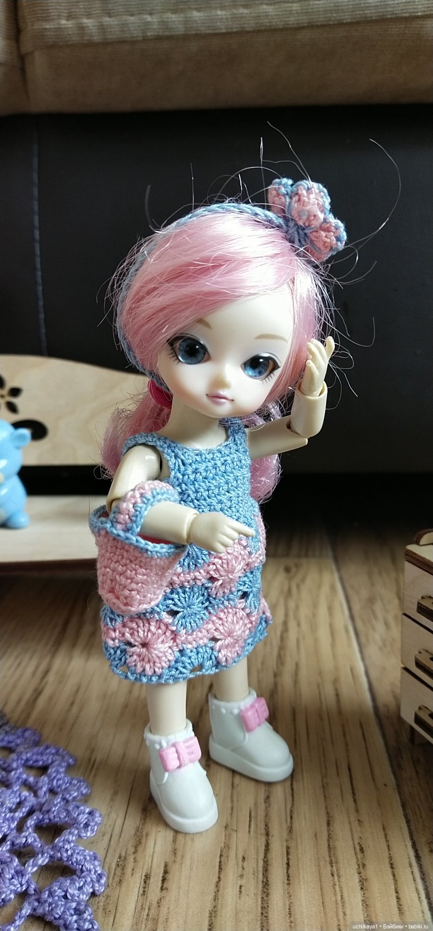 Мирка и Ко. Сидим дома — Куклы Ai Doll и Pangju (Панджу): Tiny BJD (БЖД) (фото 5)
