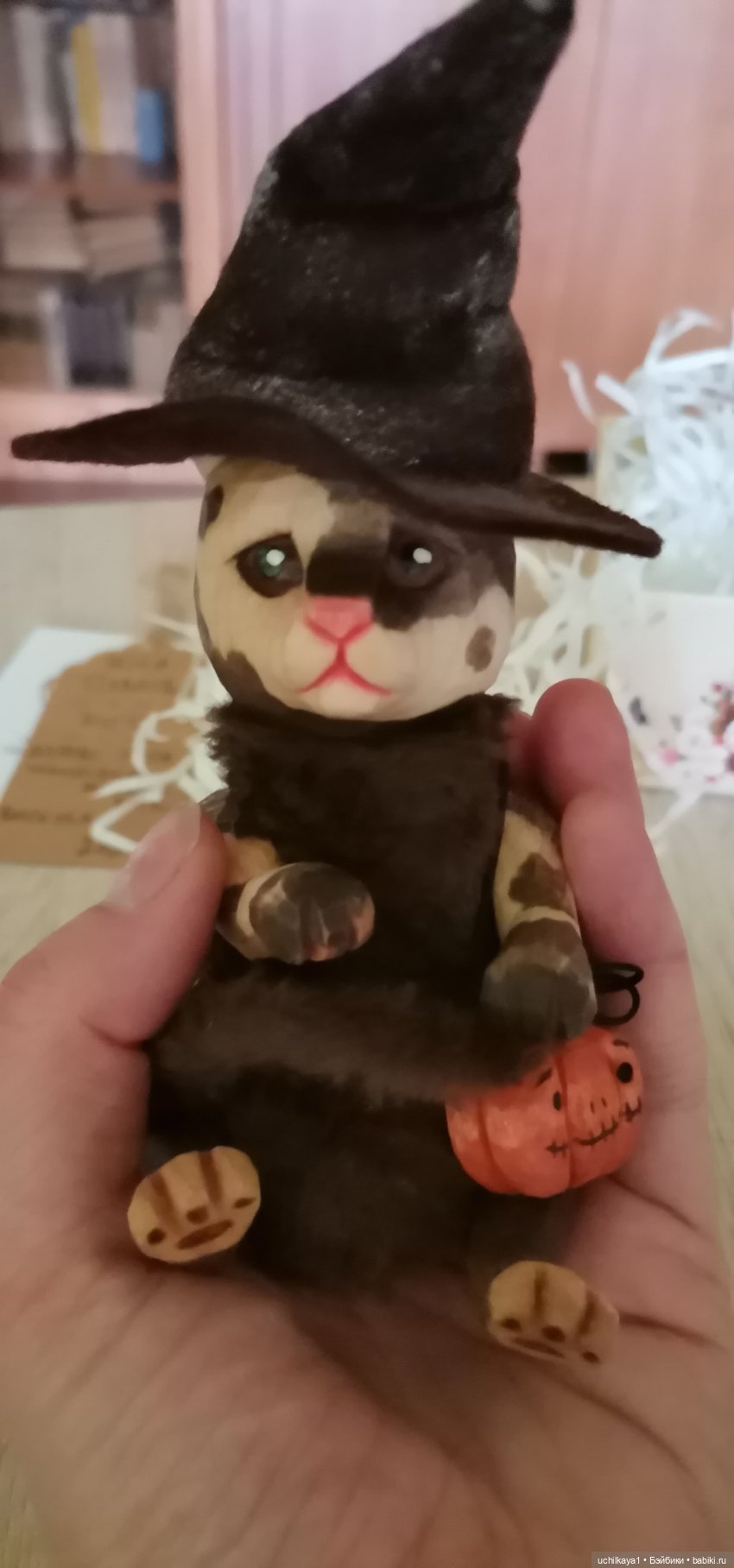 Котейка — Домашние фото авторских игрушек: Тедди (фото 6)