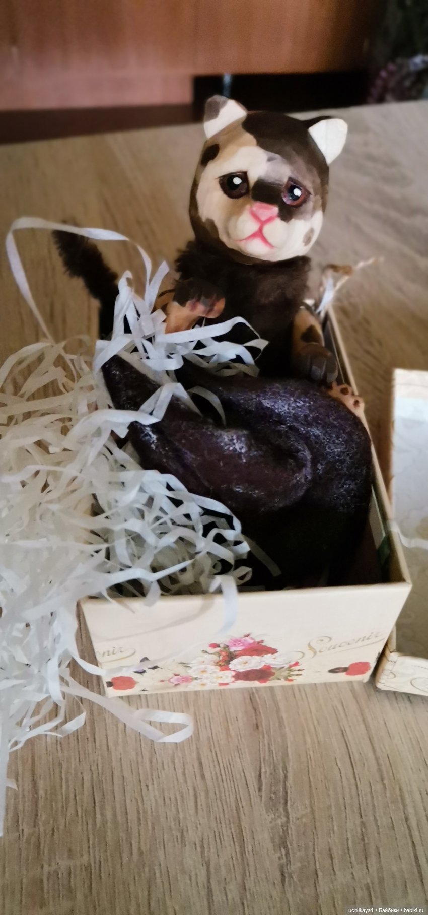 Котейка — Домашние фото авторских игрушек: Тедди (фото 4)