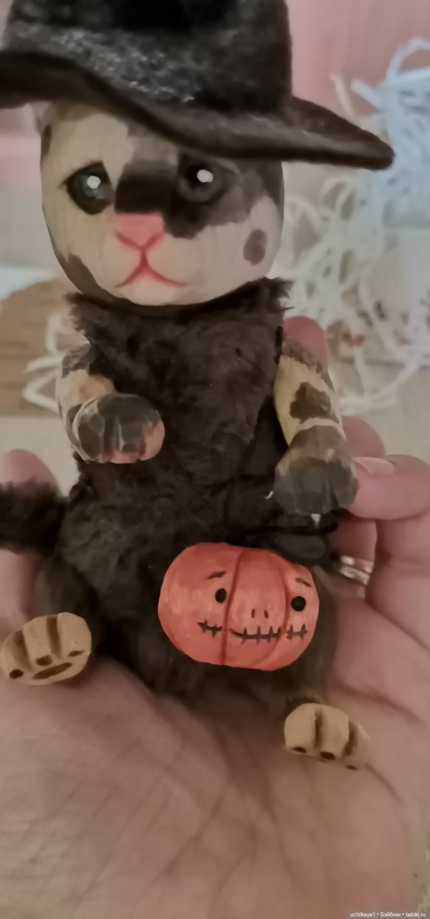 Котейка — Домашние фото авторских игрушек: Тедди (фото 7)