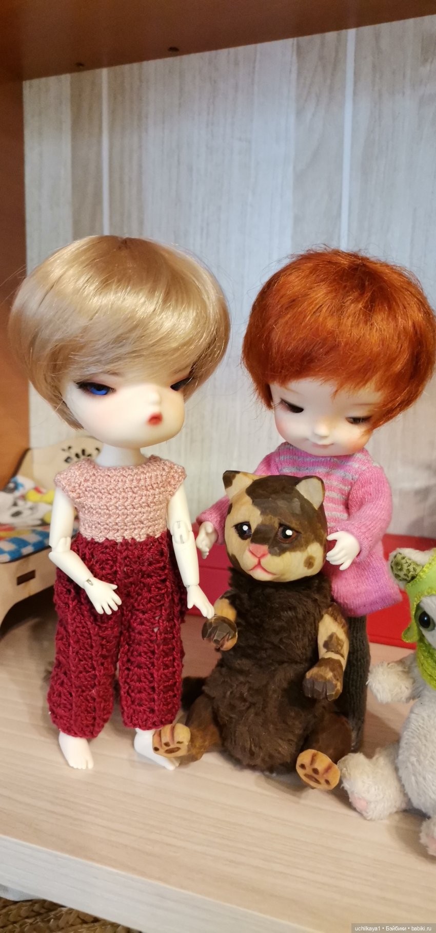 Котейка — Домашние фото авторских игрушек: Тедди