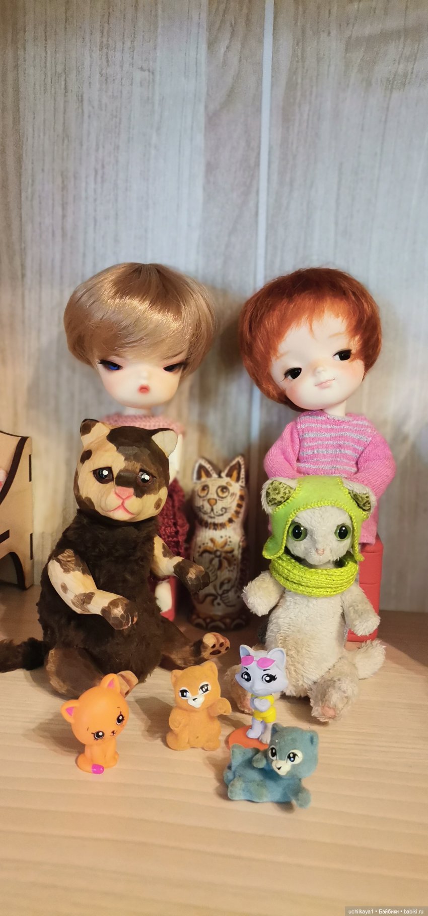 Котейка — Домашние фото авторских игрушек: Тедди