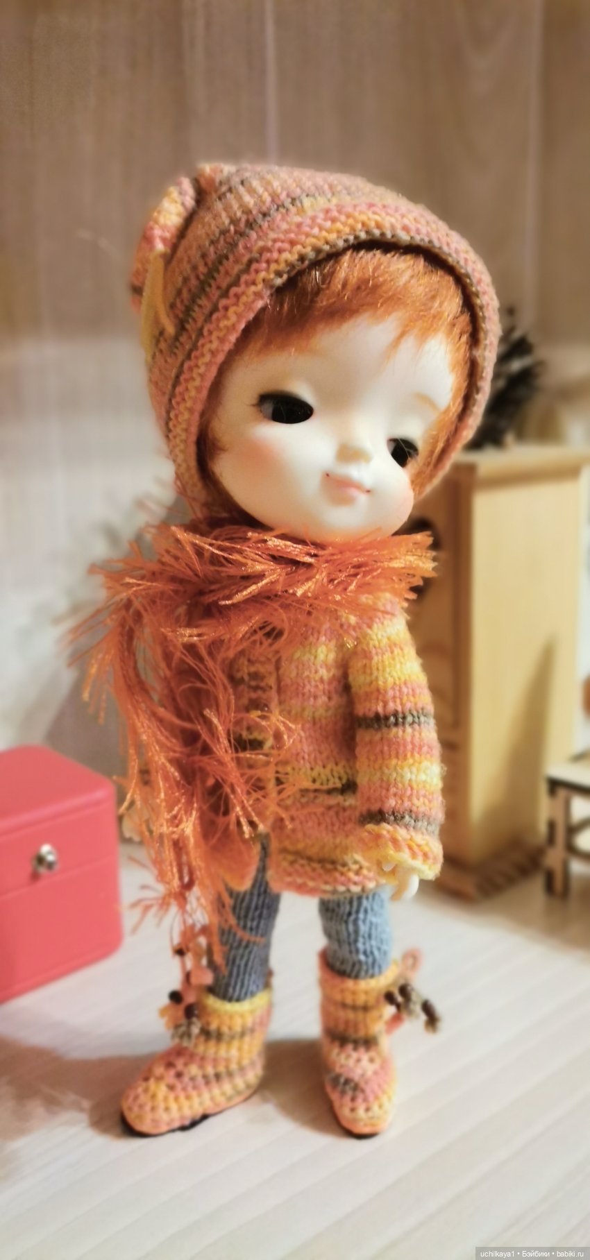 Миркины вязалки — Вяжу крючком и спицами на куколок A (фото 7)