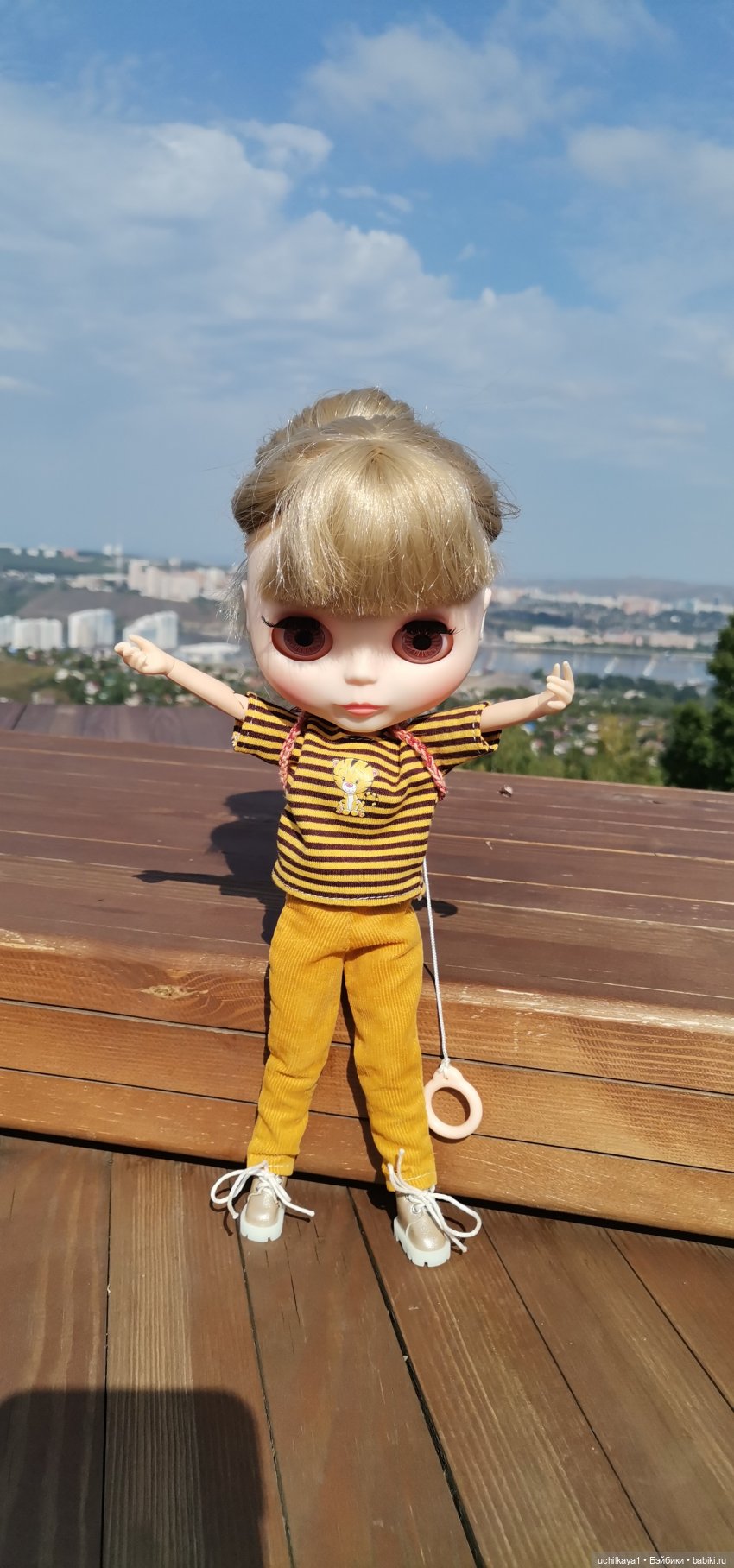 Первая прогулка Юльки — Куклы Blythe TBL (ТБЛ) и аналоги: Блюх (фото 2)