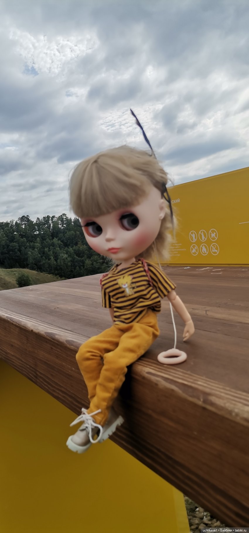 Первая прогулка Юльки — Куклы Blythe TBL (ТБЛ) и аналоги: Блюх