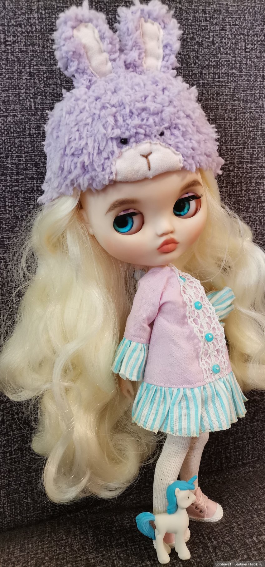 Ванильное облачко — Куклы Blythe (Блайз) ООАК: кастом