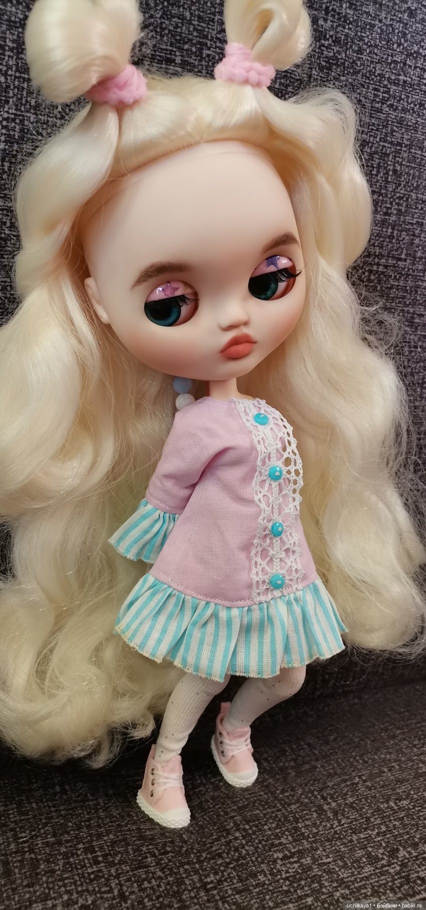 Ванильное облачко — Куклы Blythe (Блайз) ООАК: кастом (фото 5)