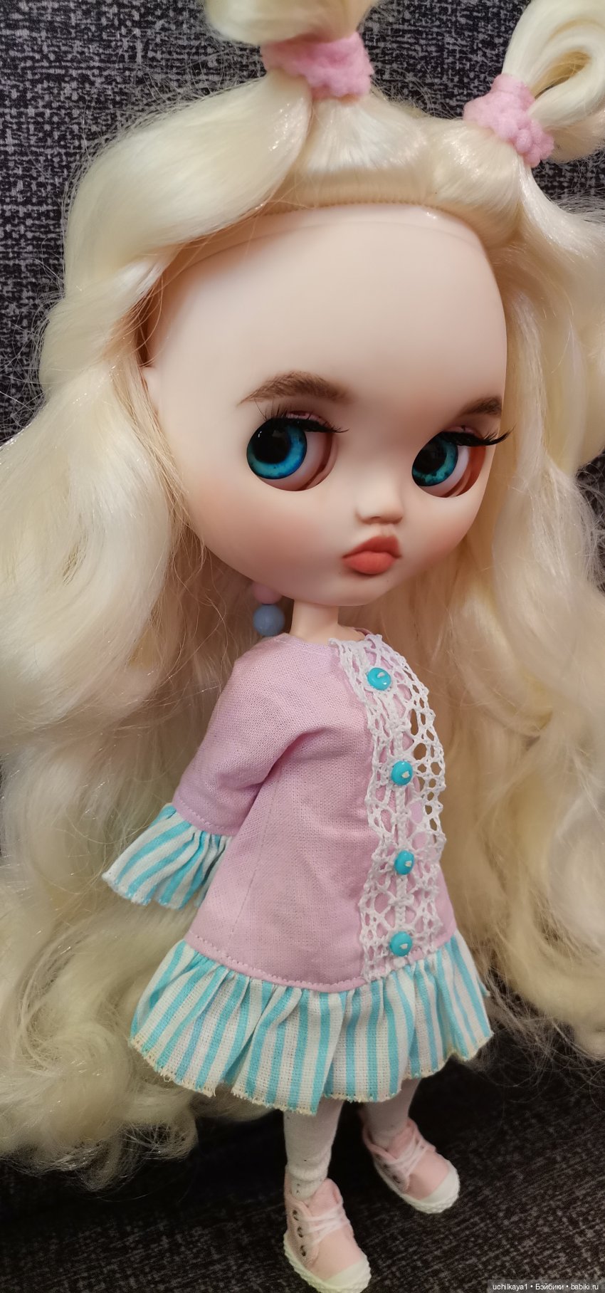 Ванильное облачко — Куклы Blythe (Блайз) ООАК: кастом (фото 4)