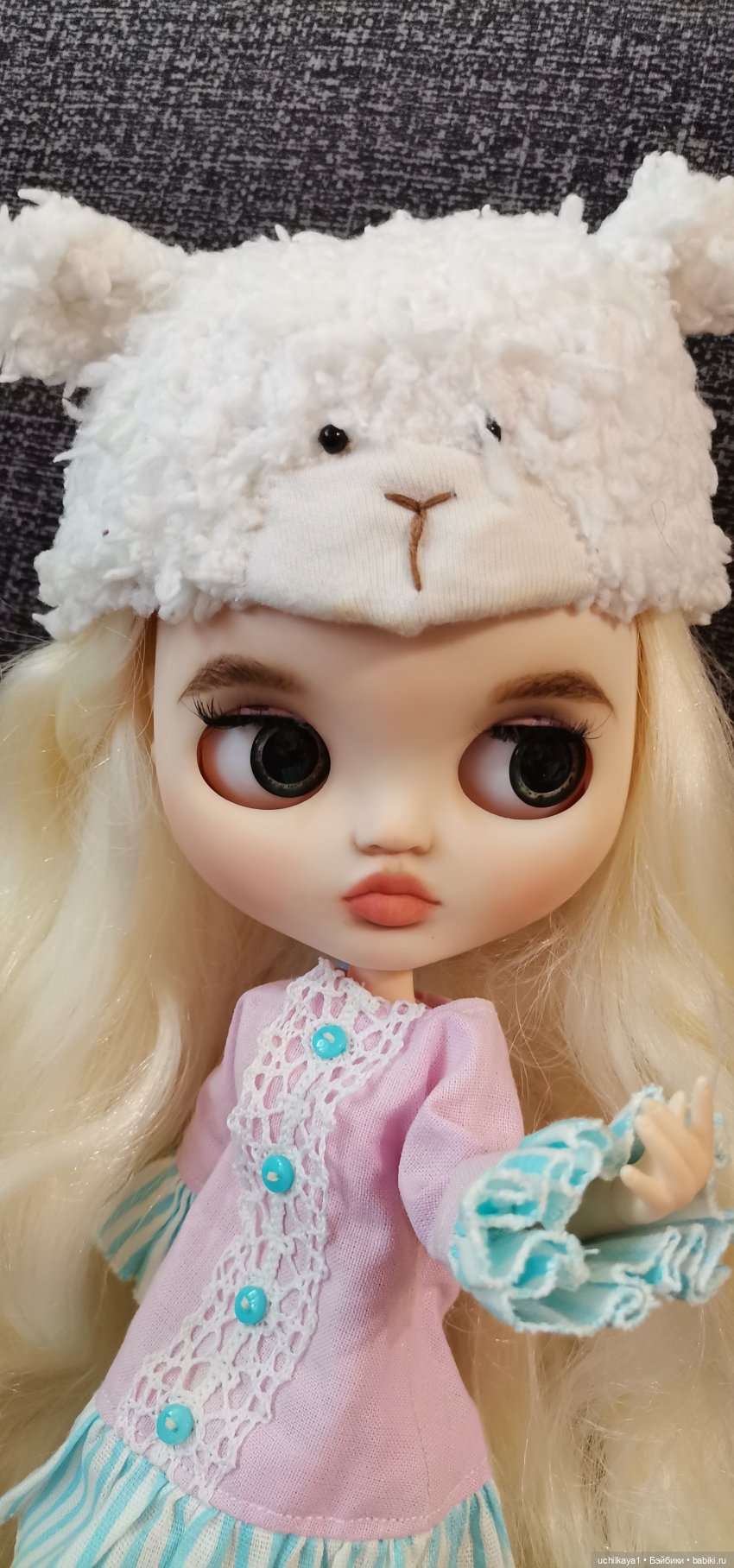 Ванильное облачко — Куклы Blythe (Блайз) ООАК: кастом