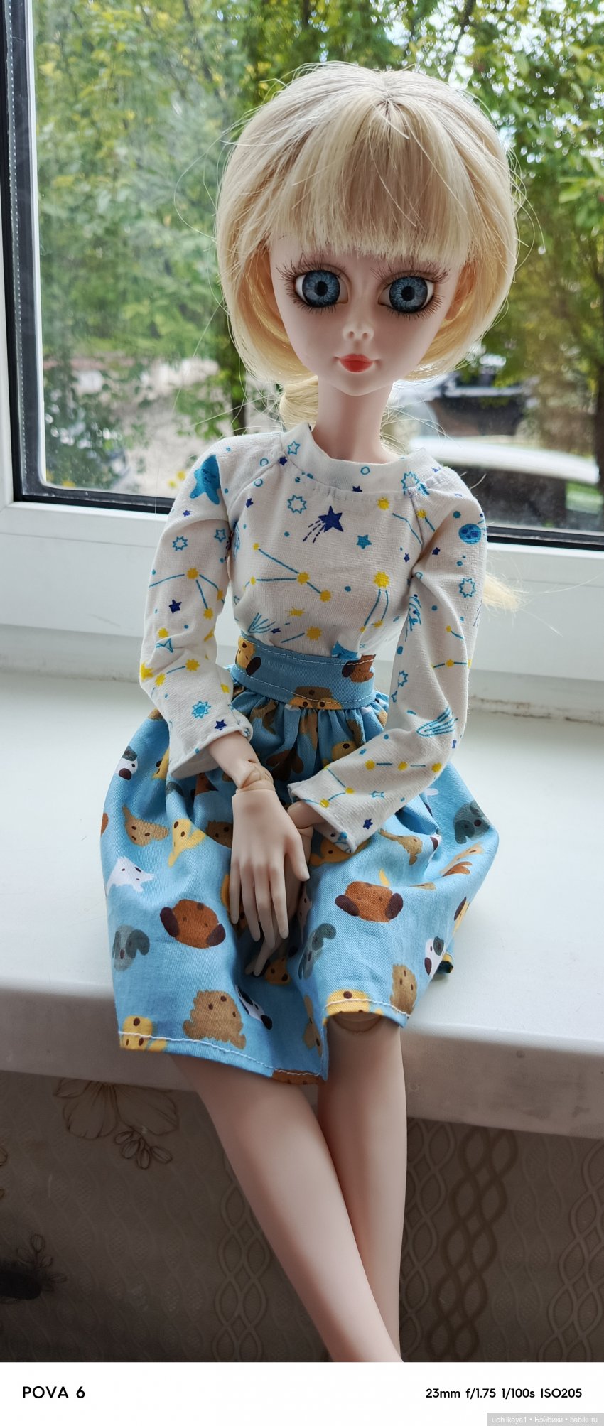 Полина. До и после — Куклы Звезды подиума (Angel Collection): шарнирные