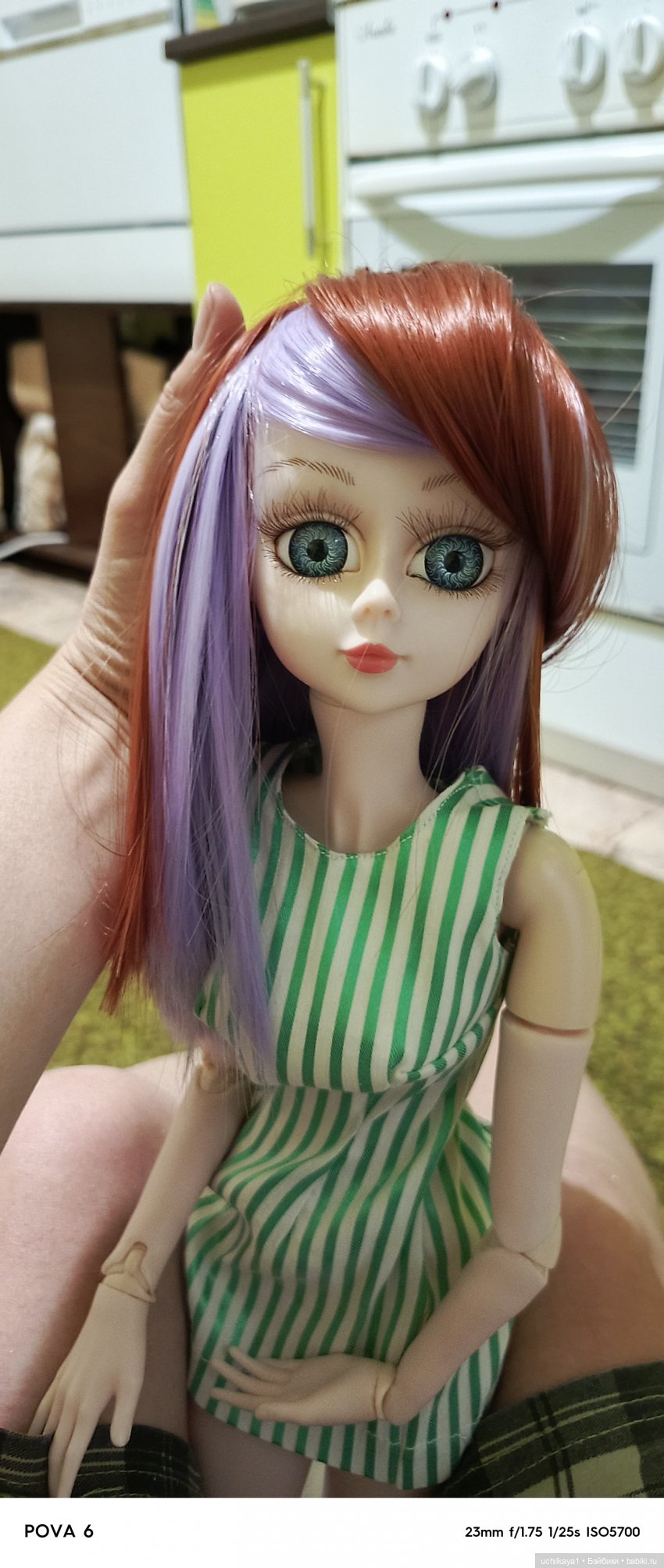 Полина. До и после — Куклы Звезды подиума (Angel Collection): шарнирные (фото 7)