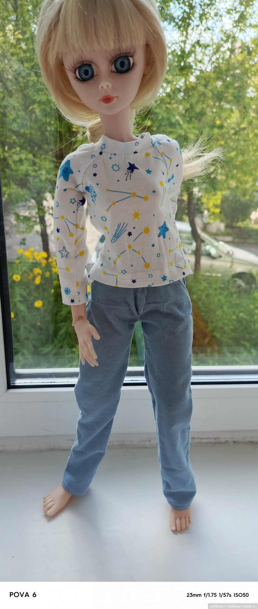 Полина. До и после — Куклы Звезды подиума (Angel Collection): шарнирные