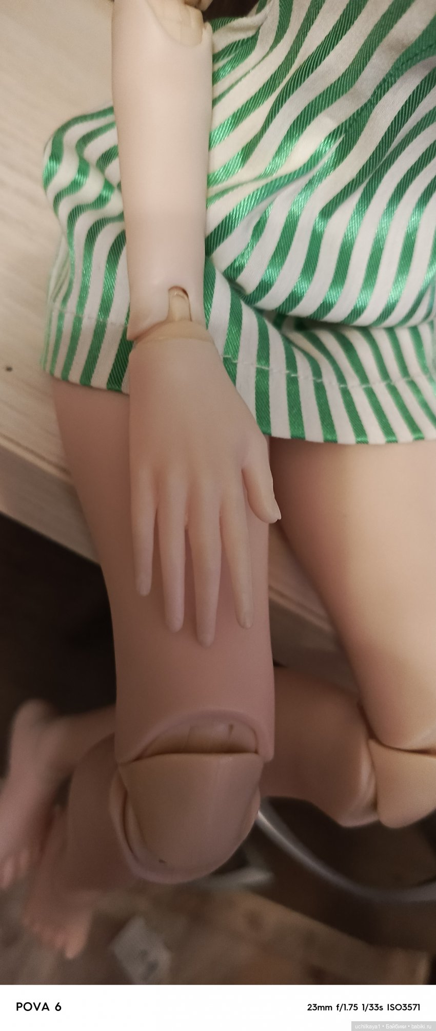 Полина. До и после — Куклы Звезды подиума (Angel Collection): шарнирные (фото 8)