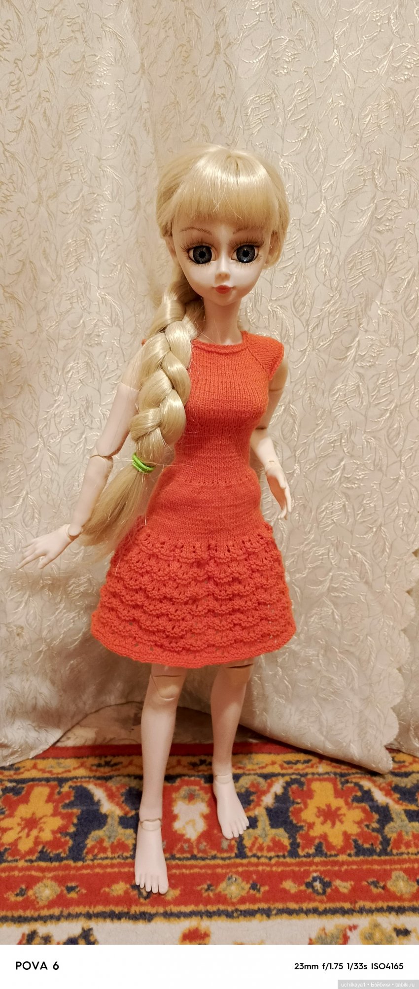 Полина. До и после — Куклы Звезды подиума (Angel Collection): шарнирные (фото 9)